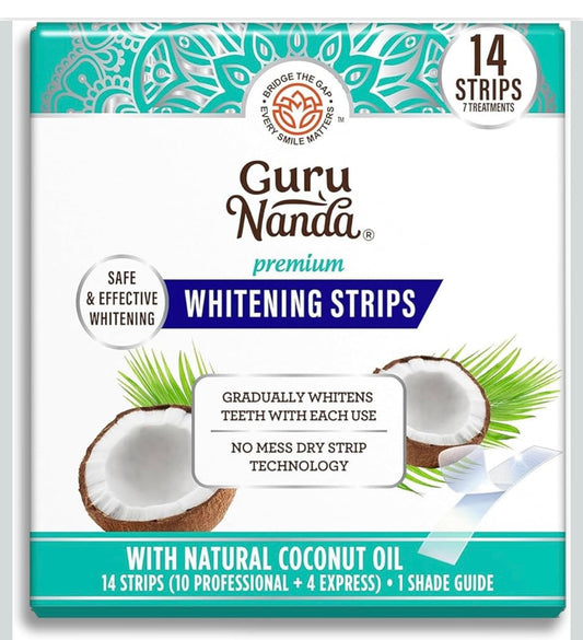 Professional Teeth Whitening Strips - 7 Day Treatment for Sensitive Teeth