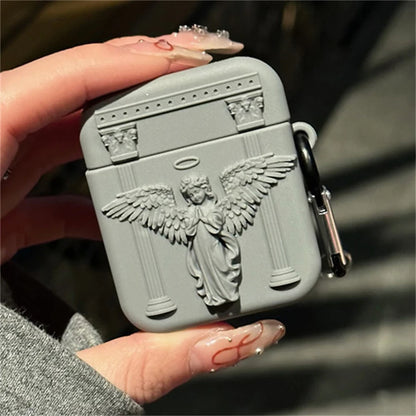 Cute 3D Prayer Angel Silicone Case For Airpods