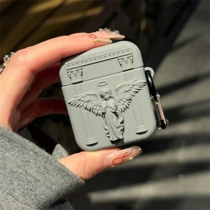 Cute 3D Prayer Angel Silicone Case For Airpods