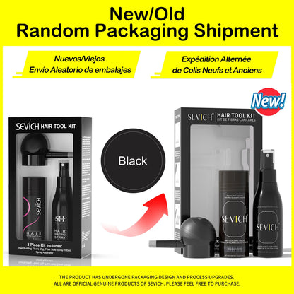 Sevich Hair Building Fiber Powder Kit