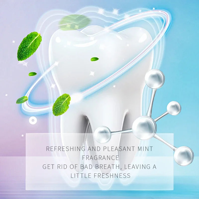 Niacinamide Whitening Toothpaste: Plaque Removal, Gum Soothing, Fresh Mint Breath