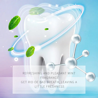 Niacinamide Whitening Toothpaste: Plaque Removal, Gum Soothing, Fresh Mint Breath