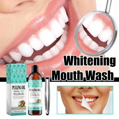 Coconut Mint Pulling Oil Mouthwash Kit