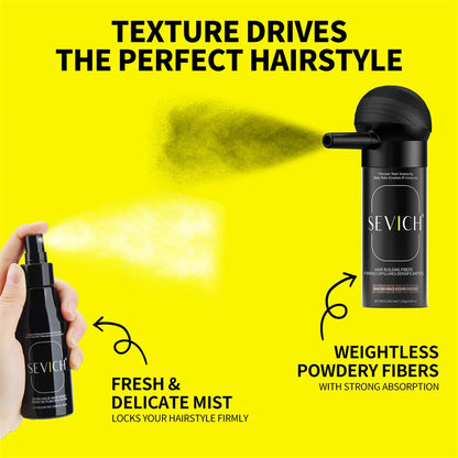 Sevich Hair Building Fiber Powder Kit