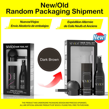 Sevich Hair Building Fiber Powder Kit