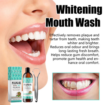 Coconut Mint Pulling Oil Mouthwash Kit