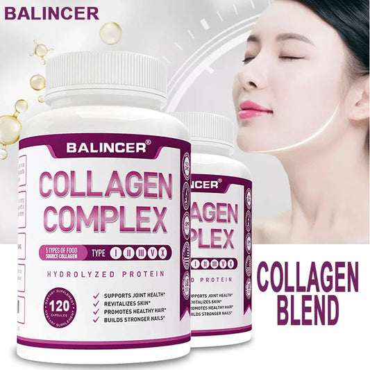 Premium Hydrolyzed Collagen Peptides Protein for Hair Skin Nails Joints Bones
