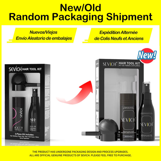 Sevich Hair Building Fiber Powder Kit